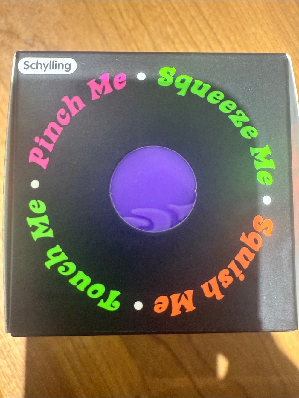 Authentic NeeDoh Groovy Glob! Squishy Sensory Toy-purple
